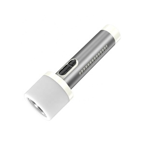 Chất Lượng Giá Rẻ USB Có Thể Sạc Lại Di Động Ngoài Trời Cắm Trại Đèn Lồng Đèn Pin Torch Đèn Với Treo Móc Cảnh Báo Side Ánh Sáng - Product Image 6