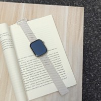 Bracelet de montre magnétique en silicone diagonal compatible avec Apple iWatch 2 3 4 5 6 7 8 9 S 10, bracelet pour Apple Watch.