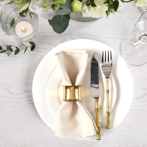 Haute qualité 100% coton lin décor de Table serviette tissu brodé à la main pour les mariages Premium avion utilisation Durable - Product Image 5