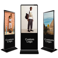 Kiosque Lcd à Plancher Debout de 32 43 55 86 Pouces, Magasin, Centre Commercial, Écran Publicitaire, Écran Tactile Haute Luminosité, Tft, Écran Lcd