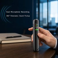 [Modèle Exclusif] Enregistreur Vocal Numérique Professionnel 3072 Kbps WAV/MP3, Stockage 8 Go-64 Go, Boîtier Métallique USB, Stylo d'Enregistrement Longue Durée 60H