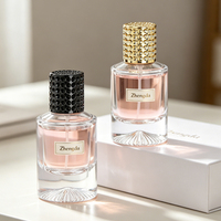 Flacon de parfum en verre givré cylindrique de 100 ml de haute qualité, vente en gros, livraison rapide, logo personnalisé imprimé, boîte de pulvérisation