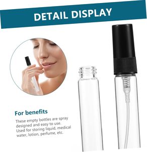 Private Label Wholesale 1.5ml 2ml 3ml 5ml Empty <b>Refillable</b> Pocket Glass <b>Perfume</b> <b>Bottle</b> for Cosmetic - Product Image 2