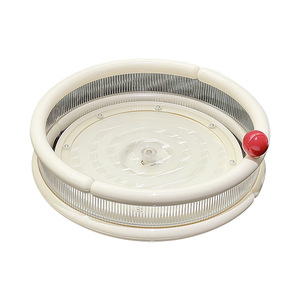 Rotating <b>Storage</b> Rack Desktop Organizer Milky White 4 In 1 Makeup Cosmetics Holder Turntable For <b>Dressing</b> <b>Table</b> - Product Image 5