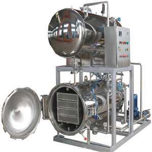 高温杀菌机耐用安全不锈钢蔬菜加工食品工业理想 - Product Image 1