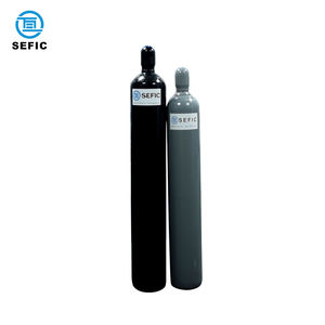 أسطوانة غاز هيليوم زرقاء من الفولاذ غير القابل للصدأ سعة 50 لتر بضغط 200 بار قابلة لإعادة التعبئة بسعر الجملة وجودة عالية - Product Image 2