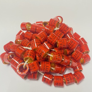 Nt 100Pcs Duivenringen 8Mm Bajonet Identificatie <span class=keywords><strong>Ring</strong></span> Postduif Voet <span class=keywords><strong>Ring</strong></span> Tag - Product Image 4