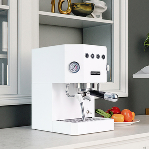 Machine à café italienne professionnelle multifonctionnelle à prix avantageux, avec vapeur de lait, eau chaude, flux de 1 groupe, pour café expresso - Product Image 1
