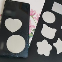 Autocollants miroir en acrylique personnalisés, légers, incassables, mini, mignons, auto-adhésifs, pour coques de téléphone, décoration DIY, vente en gros