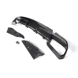 High Quality Dry Carbon Fiber Carbon Fiber Rear Bumper Lip Rear Diffuser MP Style for BMW X6M F96 LCI 2023-2024 - Product Image 5