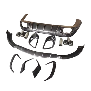 Kit de carrosserie en fibre de carbone Style B pour <span class=keywords><strong>Mercedes</strong></span> Benz <span class=keywords><strong>AMG</strong></span> GT50 GT53 GT63 Diffuseur de pare-chocs avant en carbone - Product Image 5