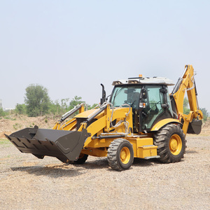 Retroescavadeira 4 Ton <b>Backhoe</b> Mini 4X4 <b>Backhoe</b> Excavator Mini Rebocavel Earthworks <b>Tractor</b> With <b>Backhoe</b> - Product Image 1