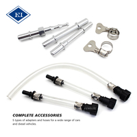 FENGJIE Kit universel de purge et d'échange de liquide de frein 1,5 L pour voiture, pompe de vidange sous vide pour remplissage et extraction d'huile