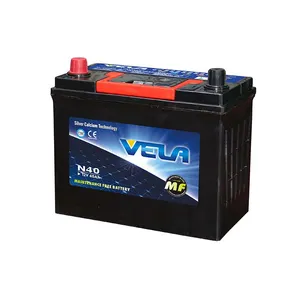 N40 12v40AHカーバッテリーカーアクセサリー鉛蓄電池