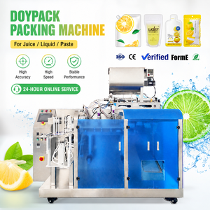 Máquina de envasado automática multifunción de alta velocidad para zumo de naranja y limón en bolsas verticales, máquina llenadora de bolsas de líquido. - Product Image 1
