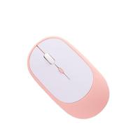 Vente chaude Coloré Double Mode Souris Sans Fil Rechargeable Silencieux Cliquez Conception Tablette Smartphone Ordinateur Portable Utilisation Au Bureau