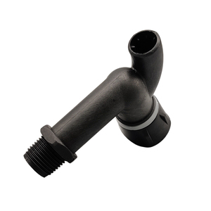 <b>Wall</b> Mounted Quick Open Bathroom PP ABS Bibcock Plastic Black New Faucet for Kitchen - Product Image 6