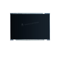 Écran LCD IPS segmenté VA avec 12 LED blanches, angle de vision de 60°, plage de température ultra-large de -30 à 80°C, connexion PIN, adapté à l'alimentation