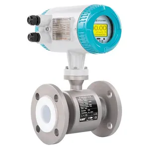 4-20mA Industrial chemical wastewater magnetic sewage flow meter liquid control digital water