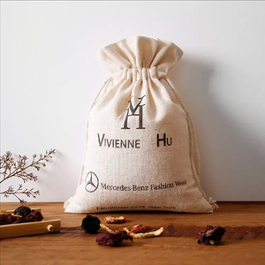 <b>Canvas</b> Cotton <b>Drawstring</b> Hangover Kit Gift <b>Bag</b> with Cartoon Pattern for Wedding Parties and Events - Product Image 3