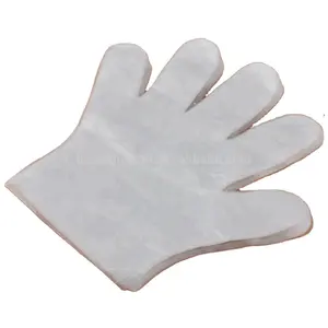 HDPE plastic disposable gloves for kitchen use with food grade