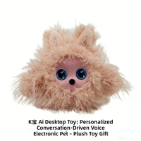 Peluche Lapin IA avec Interaction Vocale et Conversations Personnalisées pour la Maison, le Bureau et les Cadeaux