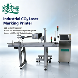 Máquina de marcado láser inteligente con CO2 que admite la verificación de la colección de códigos de marcado para la trazabilidad y la prevención de falsificaciones de productos - Product Image 2