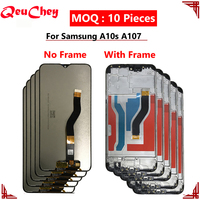 MOQ : 10 pièces en gros pour Samsung Galaxy A10s A107 A107F A107FD A107/DS Écran LCD tactile complet sans / avec cadre