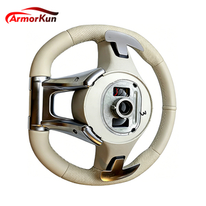 Volant de course en cuir pour voitures de sport pour W205 W204 W203 W177 W212 W213 CLS W222 <span class=keywords><strong>C300</strong></span> GLE GLC - Product Image 6