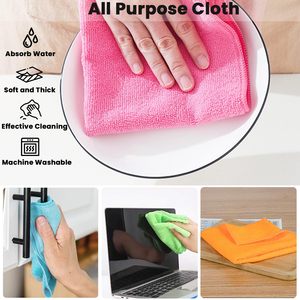 <span class=keywords><strong>Paños</strong></span> de microfibra de punto de urdimbre de 200gsm, toallas de limpieza altamente absorbentes <span class=keywords><strong>para</strong></span> cocina, estado seco lavable <span class=keywords><strong>para</strong></span> <span class=keywords><strong>vasos</strong></span>, toallas <span class=keywords><strong>para</strong></span> platos - Product Image 5