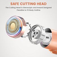 Épilateur électrique pour femme, rasoir et tondeuse à sourcils électrique, personnalisable en usine, vente chaude