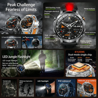 Nouvelle Montre Connectée 2026 avec Appel Bluetooth, Batterie Grande Capacité 1400 mAh, Suivi Fréquence Cardiaque Sportif, Écran 1,7 pouces Robuste, Montre Intelligente d'Extérieur pour Hommes Compatible Android et iOS