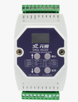Modul Suhu PT100 6 Saluran Presisi Tinggi YMYS Resolusi 16bit Mendukung Sensor 2/3 Kawat Deteksi Sirkuit Terbuka 10sps