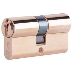 Cilindro sagomato 8209 Iseo ottone chiavi 3 camma DIN mm 90 45 + 45 - Product Image 1