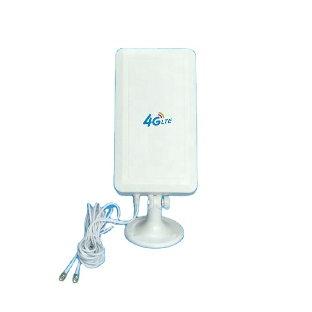 TJKL Antenna Factory 1710-2700MHz 2x9 DBi Dual Polarized Directional Flat Patch Panel MIMO 4G DAS Antenna Crc9 TS9 Connector