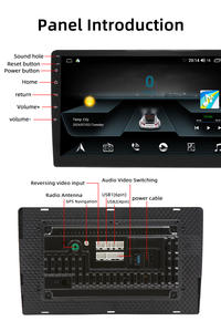 <span class=keywords><strong>Autoradio</strong></span> Android BQCC 2Din 4/8 cœurs 7''/9''/10'' OEM CarPlay GPS WIFI RDS Carplay pour Honda/Nissan/Ford/Mazda/Hyundai/<span class=keywords><strong>VW</strong></span>/KIA - Product Image 4