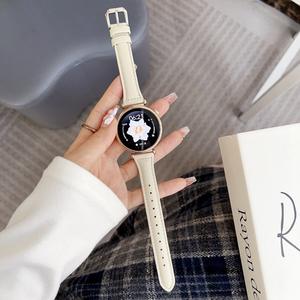 สายนาฬิกาอัจฉริยะสำหรับผู้หญิงหนังแท้41/46มม. สายนาฬิกาอัจฉริยะแบบคลาสสิกบางเฉียบสไตล์หรูสำหรับ <span class=keywords><strong>Huawei</strong></span> <span class=keywords><strong>GT</strong></span> 4 - Product Image 4