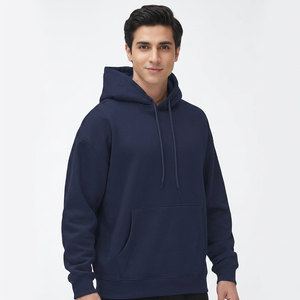 Manufacture Cotton 100% Drop Shoulder Hoodies Pullover Unisex Custom Heavyweight Oversized Embroidery Hoodies <b>Sweatshirt</b> - Product Image 1