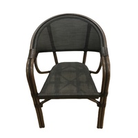 Chaise de loisirs en tissu d'aluminium de haute qualité empilable Design moderne pour jardin extérieur salon cuisine école utilisation