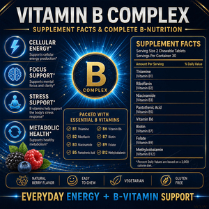 Suplemento Masticable con Sabor a Bayas y Complejo <span class=keywords><strong>B</strong></span>, Vitaminas <span class=keywords><strong>B</strong></span> Activas para Reparar el Cabello y Rejuvenecer la Piel, Apoyo Nutricional, Venta al Por Mayor - Product Image 6
