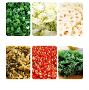 Electric Stainless Steel <b>Vegetable</b> <b>Cutter</b> Machine Potato Carrot Tomato Dicing Food Processor for Restaurant Use Core Motor - Product Image 5