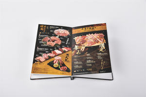 Fabricante al por mayor, menú de laminación de PP mate impreso personalizado para restaurantes, suministros para hoteles y restaurantes - Product Image 4