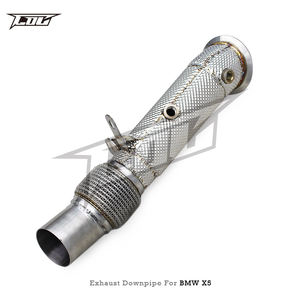 Tubos de escape SUS304 de alto flujo de fábrica, escudo térmico para <span class=keywords><strong>BMW</strong></span> M340i X7 <span class=keywords><strong>40i</strong></span> 540i <span class=keywords><strong>X4</strong></span> <span class=keywords><strong>40i</strong></span> 840i G20 B58 3,0 T, tubo de escape recto - Product Image 2