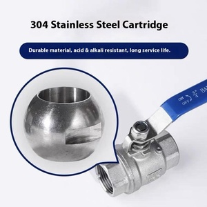 Fabrika toptan <span class=keywords><strong>2</strong></span>-<span class=keywords><strong>inch</strong></span> <span class=keywords><strong>2</strong></span>-Piece paslanmaz çelik 304 küresel vana <span class=keywords><strong>1</strong></span>/<span class=keywords><strong>2</strong></span>-inç dişli küresel vana SS 316 manuel güç su için OEM - Product Image 3