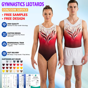 Justaucorps de gymnastique unisexe pour garçons et filles, compétition, sublimation, spandex, personnalisé, OEM, certifié CPSIA, extensible dans quatre directions, cristal, faible MOQ - Product Image 1