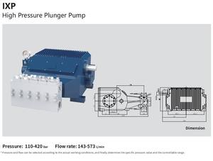 Pompe haute pression pour le jet d'eau / le sablage à l'eau / le nettoyage industriel - Product Image 2
