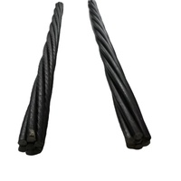 Filaments d'acier galvanisé pour serres agricoles, légers, précontraints, SWRH 82B, non alliés, conformes ASTM, coupés sur mesure