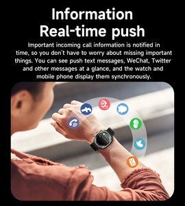 Reloj Inteligente para Monitoreo de Actividad Física, Reloj Deportivo con Monitor de Ritmo Cardíaco para <span class=keywords><strong>Galaxy</strong></span> Ultra <span class=keywords><strong>Watch</strong></span> Z7 Ultra Smartwatch - Product Image 4