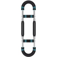 Appareil d'entraînement de la force des bras et de la poitrine à résistance réglable, portable, avec conception détachable pour avant-bras, barre de musculation pour entraînement à domicile et au bureau, Twister Trainer