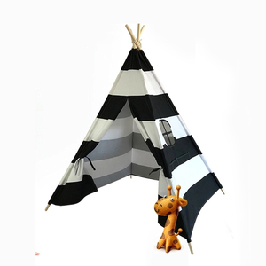 Grand Intérieur Extérieur Auvent Coton <span class=keywords><strong>Tipi</strong></span> Tente En Bois Enfants <span class=keywords><strong>Tipi</strong></span> Tee Pee Jouer Tentes <span class=keywords><strong>Pour</strong></span> Enfants - Product Image 6